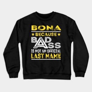 BONA Crewneck Sweatshirt